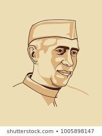 Jawaharlal nehru vector drawing Jawaharlal Nehru Drawing, Nehru Drawing, Gandhi Photos, Children's Day Craft, Portrait Painting Tutorial, Autobiography Books, Navratri Wishes, Jawaharlal Nehru, Artistic Ideas