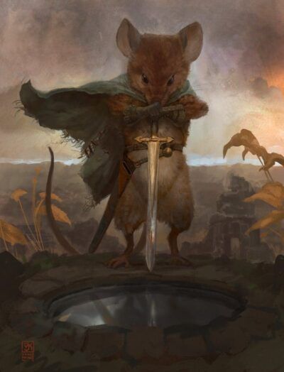 Personaje Fantasy, Dungeons And Dragons Characters, Wow Art, Medieval Fantasy, Fantasy Artwork, A Mouse, Creature Art, Fantasy Character Design, Fantasy Creatures