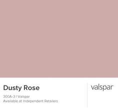 Dusty Rose Wall Paint Bedroom, Dusty Rose And Gray Nursery, Valspar Dusty Rose, Dusty Pink Office Decor, Dusty Rose Accent Wall Nursery, Dusty Rose Bedroom Walls, Dusty Pink Accent Wall, Dusty Pink Bedroom Kids Rooms, Dusty Rose Accent Wall