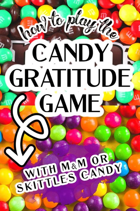 Gratitude Game For Adults, Gratitude Games, Grateful List, Games For The Holidays, Teaching Kids Gratitude, Game Ideas For Kids, Gratitude Crafts, Gratitude Game, Games For Students