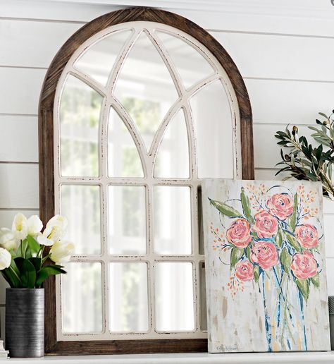 Rustic window frame