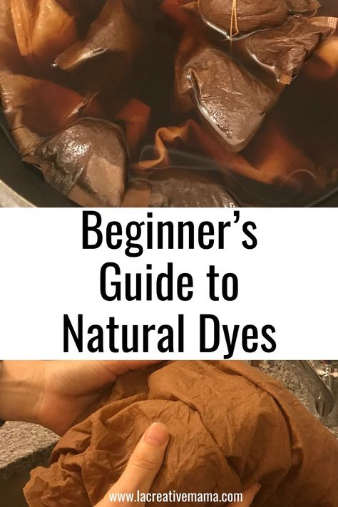 Natural Clothing Dye Diy, Natural Tie Dye Techniques, Diy Natural Dye, Natural Fabric Dyeing Techniques, Dye Clothes Diy, Fabric Dyeing Techniques Tutorials, Natural Clothing Dye, Natural Dyes For Fabric, Natural Fabric Dye