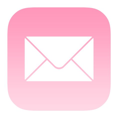 Apps Widget Icon, Pink Mail Icon, Macbook Shortcuts, Mail App Icon, Pink Apps, App Ikon, Ipad Organizer, Ipad Essentials, Mail Icon