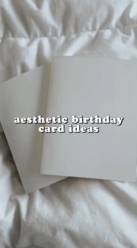 Kartu Ulang Tahun Diy, Happy Birthday Cards Diy, Birthday Card Ideas, Diy Best Friend Gifts, Aesthetic Birthday, Anniversaire Diy, Bff Birthday Gift, Kartu Valentine, Bff Birthday