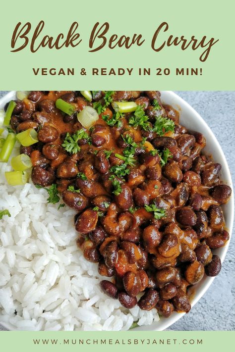 Black Bean Entrees, Black Beans Vegan Recipe, Curry Beans And Rice, Hearty Bean Recipes, Vegan Beans And Rice Recipes, Paleo Bean Recipes, Healthy Bean Dishes, Black Bean And Tomato Recipes, Vegan Black Beans Recipe