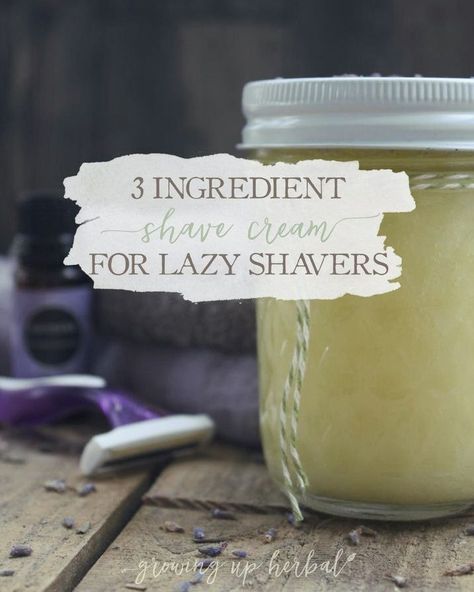 Shaving Cream Recipe, Diy Shaving Cream, Homemade Shaving Cream, Diy Deodorant, Natural Recipes, Organic Lotion, Inexpensive Gifts, Homemade Cosmetics, Homemade Bath