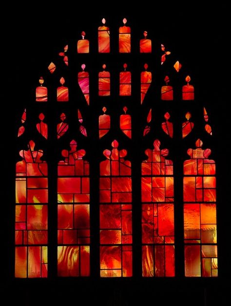 Fire Window, Manchester Cathedral | The glass in Manchester … | Flickr Manchester Cathedral, Stained Glass Windows Church, Incident Report, Stained Glass Church, Modern Stained Glass, Glass Rocks, Cathedral Windows, Gothic Cathedral, Jewelry Wall