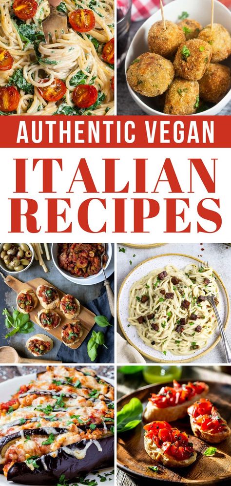 25 Authentic Vegan Italian Recipes | best vegan italian food | italian food that is vegan | italian recipes that are vegan | best vegan pasta dishes | italian vegan recipes | best italian dishes | vegan dinner ideas I easy italian food I easy italian vegan recipes I vegan italian food recipes I 25 delicious vegan dishes that are italian I how to make vegan italian food I tips for making vegan italian dishes #veganitalian #veganfood Vegetarian Italian Recipes, Vegan Italian Recipes, Plant Based School, Italian Food Recipes, Vegetarian Italian, Vegan Lasagna, Vegan Italian, Recipes Vegan, Queso Fresco