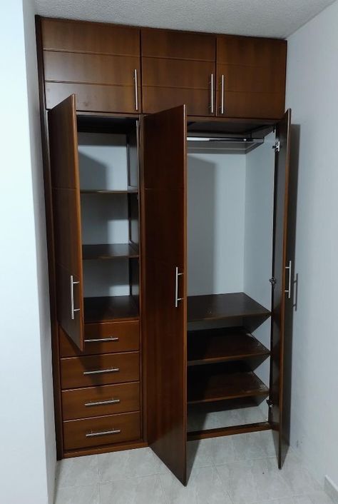 Wooden Cupboard Design, Woodworking Beginner, Woodwork Tools, Wall Wardrobe Design, Wooden Wardrobe Design, Almirah Designs, Large Workshop, Woodwork Ideas, Modern Cupboard