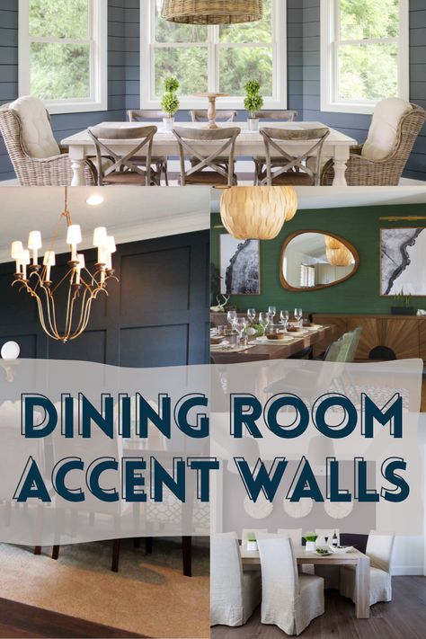 Feature Wall Ideas Dinning Room, Feature Kitchen Wall, Boho Accent Wall Dining Room, Wall Accent Ideas Dining Room, Feature Dining Room Wall, Dining Room Focus Wall Ideas, Dining Room Feature Walls, Dining Room Accent Wallpaper, Accent Wall For Dining Area