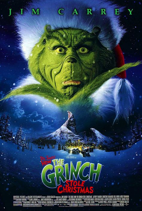 The Grinch 2000, O Grinch, Kids Christmas Movies, Grinch Costumes, Der Grinch, The Grinch Movie, Le Grinch, Hate Christmas, Grinch Who Stole Christmas