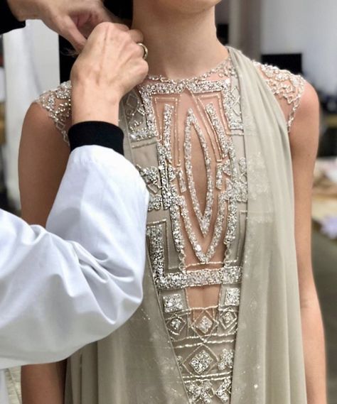 Couture Embellishment, Embroidery Fashion Detail, Ideas Embroidery, Reem Acra, Fashion Embroidery, Couture Embroidery, Party Kleidung, Couture Mode, فستان سهرة