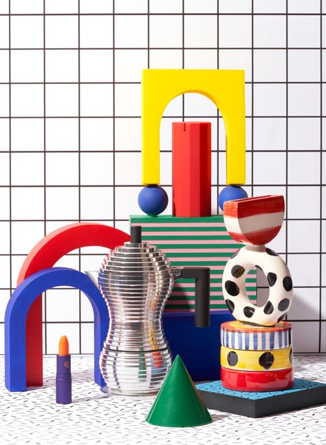 Memphis Design Pattern, Memphis Art, Memphis Milano, Joe Colombo, Memphis Design, Instagram Gift, Still Life Photographers, Design Movements, Postmodernism