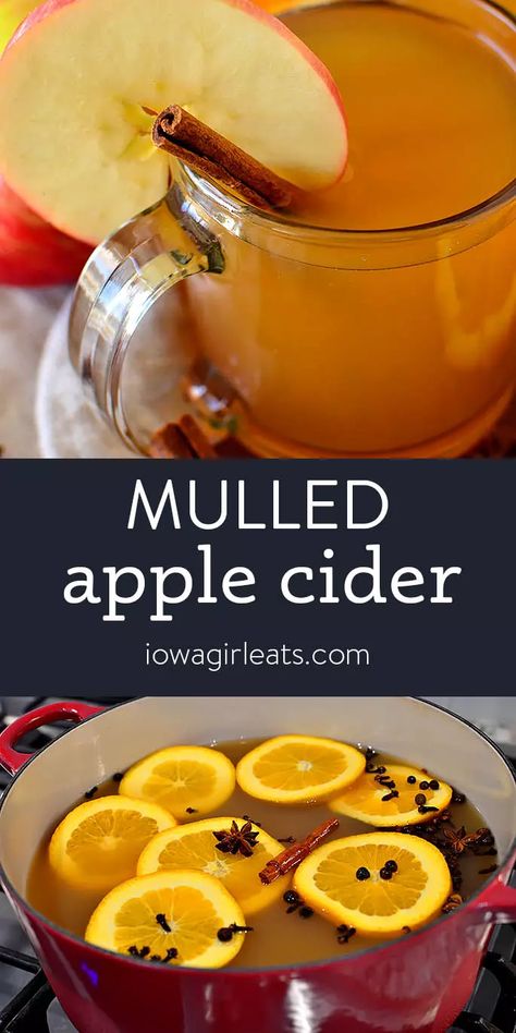 Easy Spiked Apple Cider, Spiced Apple Cider Recipe, Mulled Cider Recipe, Flavored Alcohol, Spiked Apple Cider, Mulled Apple Cider, Apple Cider Recipe, Sweet White Wine, Warm Apple Cider