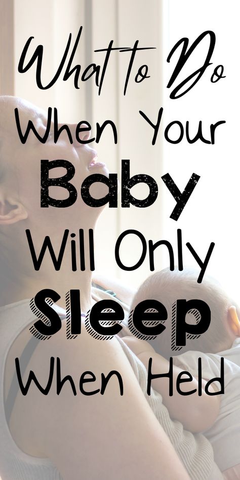 What to do when your baby will only sleep when held. How to put your baby down and care for yourself postpartum. Tips for new moms newborn tips when your baby will only sleep in your arms. 
#babywillonlysleepwhenheld #babywillonlysleeponme #mybabyonlysleepswhenheld #babyonlysleepinarms Cosleeping With Newborn, Sleep In Your Arms, Clingy Baby, Postpartum Tips, Tips For New Moms, Newborn Tips, Sleep Training Methods, Care For Yourself, Baby Throw