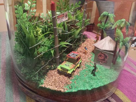 Dinosaur Garden, Dinosaur Dinosaur, Miniature Terrarium, Aquascape Aquarium, Terrarium Diy, Garden Terrarium, Terrarium Plants, Succulent Garden, Diy Plants