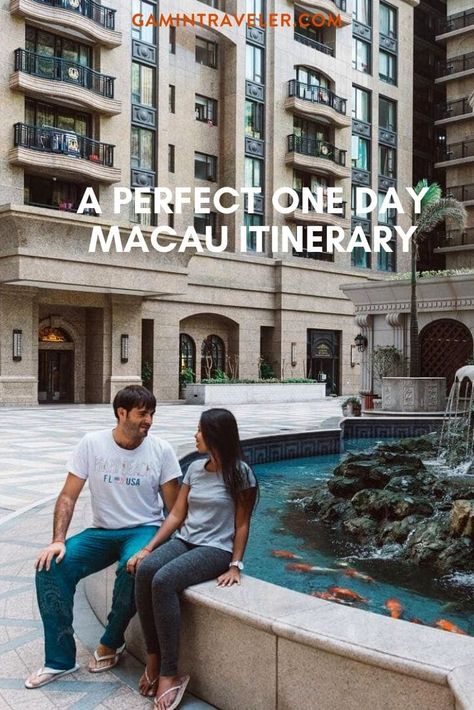 A Perfect 1 Day Macau Itinerary - Gamintraveler Macau Travel, Church Images, Out At Night, Hong Kong Island, In The Beach, St Lawrence, Colourful Buildings, Tourist Spots, City Center