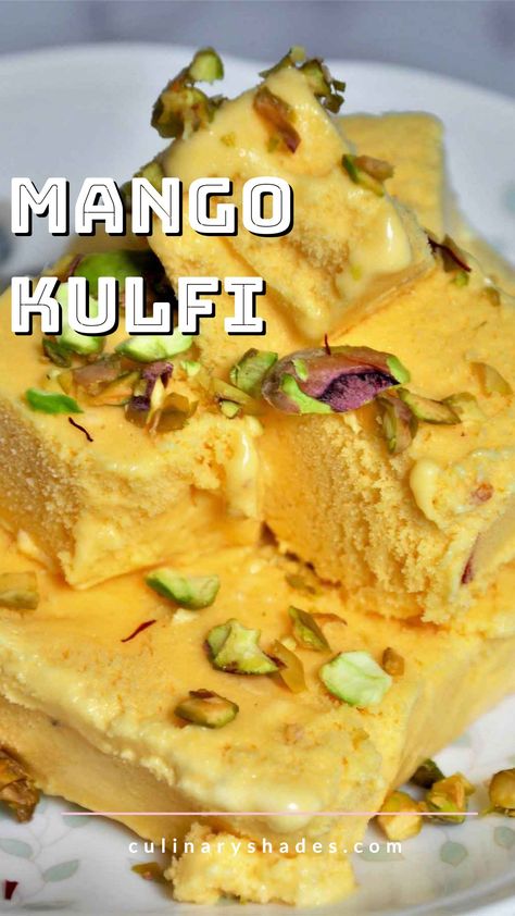 Mango Kulfi Recipe Easy, Mango Recipes Indian, Kulfi Recipe Easy, Mango Kulfi Recipe, Diy Chocolates, Fav Dessert, Recipe For Ice Cream, Malai Kulfi Recipe, Homemade Ice Cream Recipes Machine