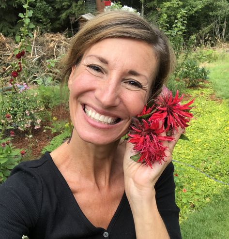 Nicole Apelian, Bee Balm Flower, Bees And Butterflies, Rhodiola Rosea, Healing Garden, Chest Congestion, Bee Balm, Perennial Herbs, Lifestyle Habits