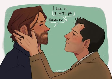 Supernatural Fan Art Drawings, Supernatural Fan Art Destiel, Michael Supernatural, Supernatural Ships, Spn Fanart, Supernatural Aesthetic, Tv Memes, Destiel Fanart, Supernatural Fanart