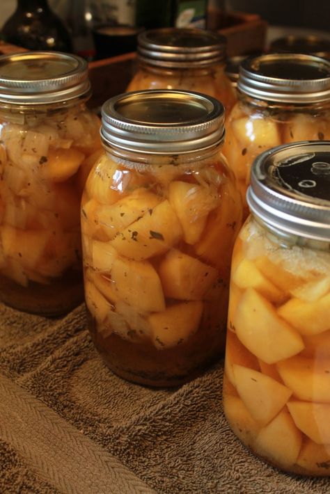 Herbed Potatoes with Onions | Pressure Canning, Raw Pack, Potatoes in Water | The Cottage Vegetable Can Potatoes Recipes, Potatoes With Onions, Canning Soup Recipes, Canning Potatoes, Herbed Potatoes, Preserving Recipes, Pressure Canning Recipes, Canned Potatoes, Canning Vegetables