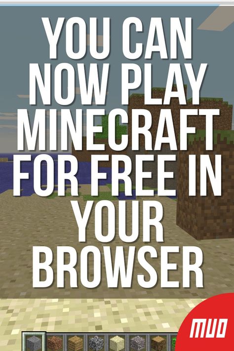 MakeUseOf — Technology, Simplified —  Minecraft is now over 10 years old. And to celebrate this milestone, Mojang released Minecraft Classic for the web. This means you can play Minecraft in your web browser.  You don’t need to download anything, and Minecraft Classic is completely free to play.  #Gaming #Gamer #Games #Minecraft #MinecraftClassic #Mojang #Microsoft How To Get Minecraft For Free, Minecraft Free Download, Games Minecraft, Minecraft Download, Play Minecraft, Game Websites, Minecraft Games, Play Free Online Games, How To Play Minecraft