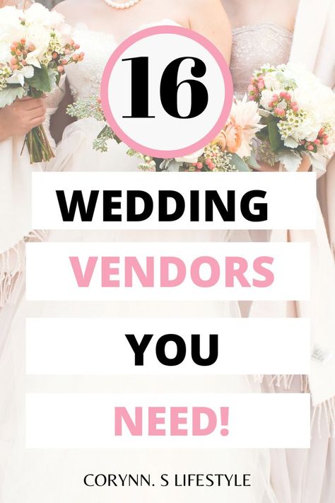 Vendors For Wedding Checklist, Vendors List For Wedding, Fun Wedding Vendors, How To Tip Wedding Vendors, List Of Vendors For Wedding, List Of Wedding Vendors Needed, Vendor List For Wedding, Wedding Vendor Checklist, Wedding List Planning