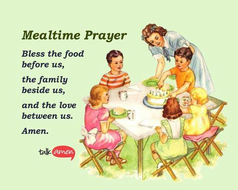 Lunch Prayer, Prayers Before Meals, Bedtime Prayers For Kids, Mealtime Prayers, Children Prayers, Food Prayer, Dinner Prayer, Childrens Prayer, Good Night Prayer Quotes