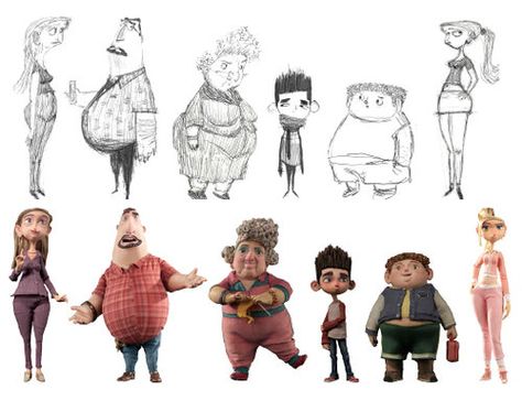 Paranorman Characters, Paranorman Concept Art, Laika Character Design, Paranorman Art, Paranorman Movie, Npc Art, Laika Studios, رسم كاريكاتير, Anatomy References