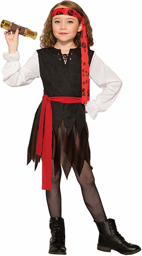 Pirate Girl Costume, Costume Pirate, Pirate Girl, Pirate Accessories, Costumes College, Pirate Fashion, Hallowen Costume, Costumes For Teens