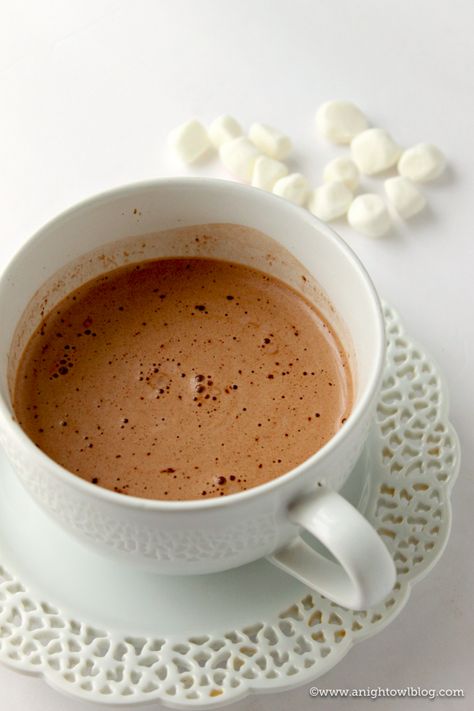 Hot Chocolate From Scratch, National Hot Chocolate Day, Nutella Hot Chocolate Recipe, Nutella Hot Chocolate, Hot Drinks Recipes, Chocolate Day, Fudge Sauce, Hot Chocolate Recipes, Made From Scratch