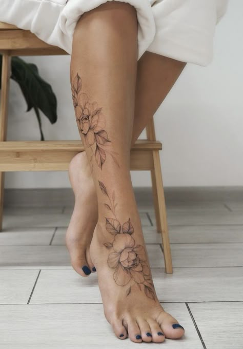 Feminine Taurus Tattoo, Foot Tattoo Placement, Tattoo Ideas Foot, Taurus Tattoo Designs, Mandala Foot Tattoo, Floral Foot Tattoo, Foot Tattoo Ideas, Foot Tattoo Designs, Ankle Foot Tattoo