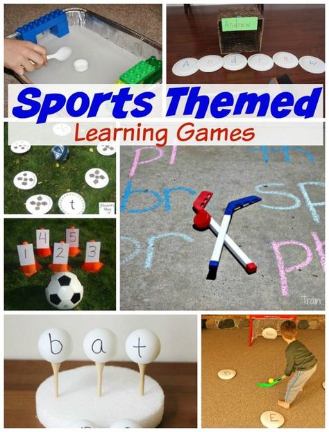 43 Ways to get little bodies MOVING and LEARNING with sports! As you know, when kids are engaged in something they learn it far better. These preschool sports theme activities are fabulous for children of all ages!: Learning Activities For Preschoolers, Ideas For Learning, Learning Activities For Kids, Sport Videos, Sport Activities, Sport Food, Activities For Preschoolers, Video Motivation, Sport Craft