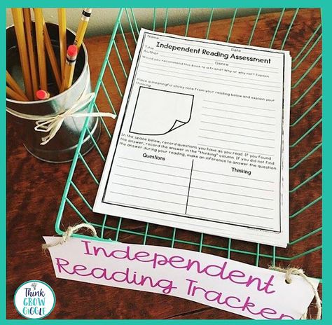 How to Hold Students Accountable During Independent Reading Independent Reading Anchor Chart, Independent Reading Accountability, Reading Accountability, Independent Reading Activities, Just Right Books, Reading Graphic Organizers, Types Of Reading, Reading Assessment, Reading Unit