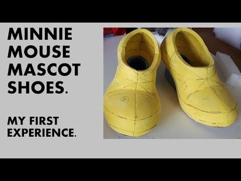 (463) MASCOT SHOES MAKING. MINNIE MOUSE FOAM SHOES. - YouTube Mickey Mouse Shoes Diy, Mickey Mouse Shoes, Foams Shoes, Foam Shoes, Shoe Pattern, Cute Mouse, Diy Shoes, Thanks For Watching, Minnie Mouse