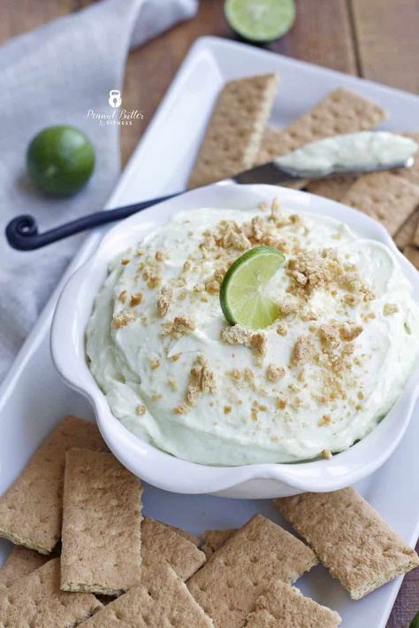 Key Lime Pie Dip, Key Lime Cookies, Cottage Cheese Dips, Pie Dip, Protein Cheesecake, Cut Recipe, Key Lime Cheesecake, Cheesecake Dip, Protein Pudding