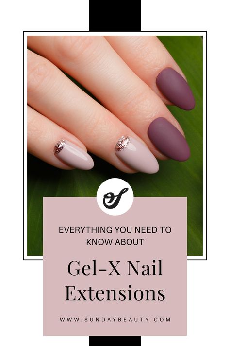 If you're considering getting Gel-X Nail Extensions but aren't sure if they're right for you, you're not alone! With so many products on the market, it can be hard to know what to choose. Luckily, we've rounded up all the info you need to make an informed decision - from the application process and cost to the benefits and drawbacks of Gel-X Nails. Click the link to read the full blog post and find out all you need to know about Gel-X Nails! Gel X Nail Extensions Designs, Gel X Full Set, Uv Gel Full Set Nails, Gel X Apres Nails, Short Gel Nail Extensions, Gel X Nail Extensions, What Is Gel X Nails, Gel X Application, Gel X Extensions Nails