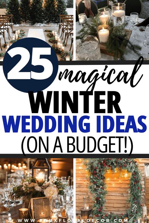 Winter Wedding Table Centerpieces, Small Winter Wedding, Magic Wedding, Outdoor Winter Wedding, Winter Wedding Table, Wedding Ideas On A Budget, Simple Wedding Bouquets, Winter Wedding Centerpieces, Winter Wedding Ideas