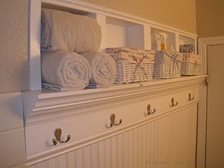 I just learned about recessed wall storage!! Wow, this is literally rocking my world since I live in an old house that is small and getting no bigger! Recessed Wall Niche, Storage Small, Recessed Wall, Beautiful Storage, Small Bathroom Storage, Web Images, Trendy Bathroom, Built In Cabinets, Room Storage