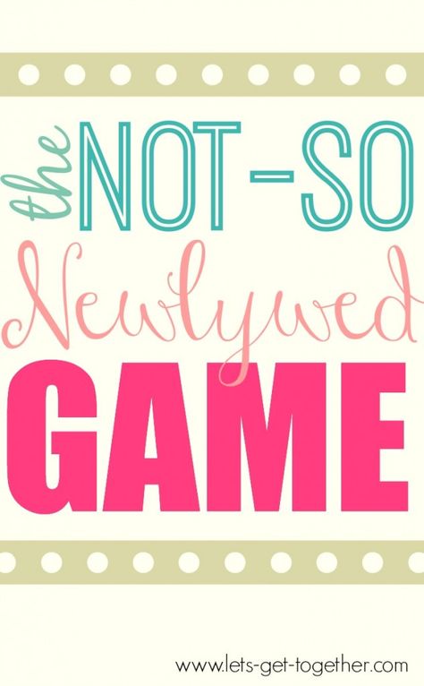 The Not-So Newlywed Game from Let's Get Together - #familyreunion #groupgame or as a #youthactivity with older couples in the ward or the Bishopric with a dating QA panel after. Newlywed Game Questions, 60th Anniversary Parties, Anniversary Party Games, Couples Game Night, Anniversary Games, Marriage Retreats, Newlywed Game, Geek House, 50th Wedding Anniversary Party