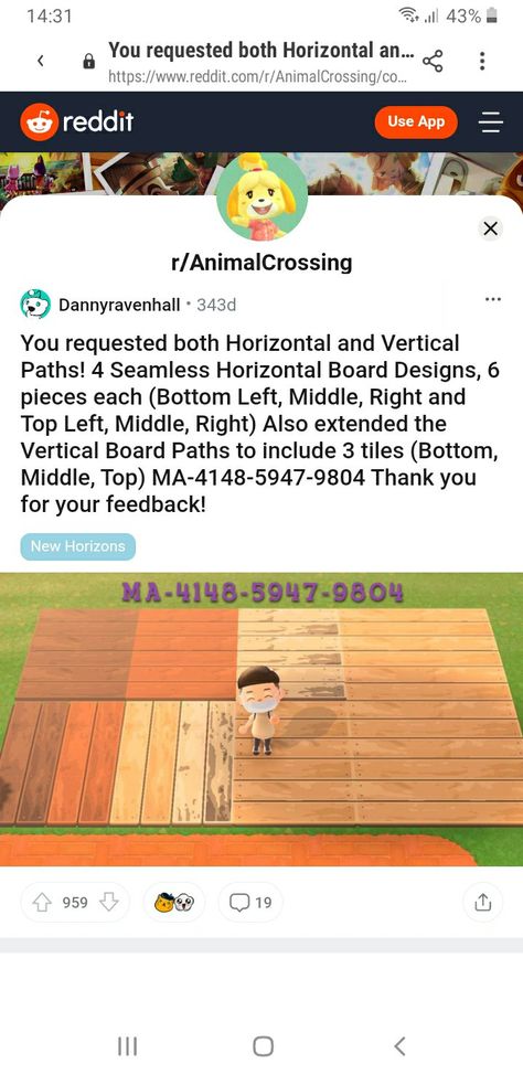 Animal Crossing Wood Path Designs, Wood Plank Animal Crossing, Wood Codes Acnh, Animal Crossing Wood Plank Path, Plank Design Animal Crossing, Animal Crossing Plank Path Design, Animal Crossing Paths Wood, Acnh Paths Designs Planks, Wooden Plank Path Acnh