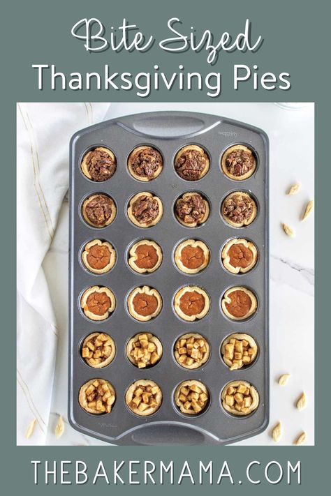 Mini Pumpkin Pie Bites, Thanksgiving Desserts Bite Size, Thanksgiving Dessert Bites, Mini Pie Bites, Mini Thanksgiving Pie, Mini Pie Bar, Thanksgiving Pies Easy, Pie Table, Pumpkin Pie Bites