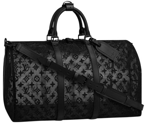 New & Vintage Louis Vuitton Up to 70% Off Retail. Real or Your Money Back. Shipping & Returns Included. This highly coveted piece from the Fall/Winter 2019 collection features: BRAND NEW IN BOX WITH DUST BAG WITH STRAP WITH LOCK AND KEY SET IN RARE COLOR WITH COPY OF RECEIPT AVAILABLE - cow-leather trim - mat-black hardware - double-zip closure with padlock - adjustable and removable shoulder strap - leather name tag - leather handle fastener - zipped inside pocket - large capacity - cabin size Black Louis Vuitton, Louis Vuitton Backpack, Louis Vuitton Keepall, Luxury Purses, Lv Monogram, Gucci Bags, Vuitton Bag, Black Hardware, Black Mesh