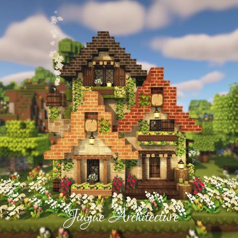 I use three different color bricks and stripped birch wood to make my fairycore mushroom house. It's not so huge, but aesthetic and functional. Hope you enjoy building with my tutorial :) #minecraftcottage #minecraftcrafts #minecraftcottagecore #minecraftaesthetic #minecraftcute #minecraftbuildingideas #minecraftfairycore #minecrafttutorial #minecraftbuilds Pink Cottagecore House Minecraft, Fairy Village Minecraft House, Minecraft Adoption Center, Aesthetic Birch House Minecraft, Birch Wood House Ideas Minecraft, Birch House Minecraft Aesthetic, Birch Wood Minecraft House, Mc Birch House, Minecraft House Fairycore