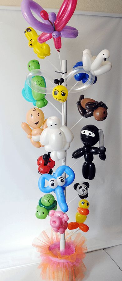 Balloon Artist Ideas, Balloon Animal Ideas, Balloon Animal Tutorial, Balloon Twisting Ideas, Ballon Twisting, Easy Balloon Animals, Twisting Balloons, Balloon Toys, Balloon Artist