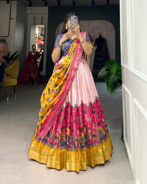 Take Screenshot and Send Us to Whatsapp +91-7021126180 in which you are interested to Buy/Inquiry Or you can directly place orders from our website ✔️ CASH ON DELIVERY AVAILABLE ALL OVER INDIA ✔️ PREMIUM QUALITY ✔️ FREE SHIPPING ON ONLINE PAYMENT ✔️ WORLD WIDE SHIPPING AVAILABLE ✔️ KEEP SHOPPING 🛍️ ✔️ Kalamkari Lehenga, Lehenga Stitching, Pink Lehenga Choli, Skirt Lehenga, Lehenga Stitched, Red Lehenga Choli, Kalamkari Print, Bridal Lengha, Lehenga Fabric