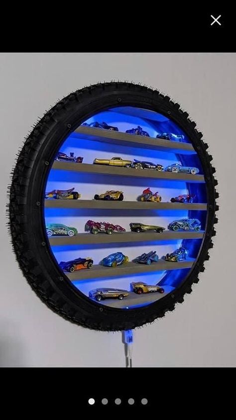 Hot Wheels Shelf, Matchbox Cars Display, Tire Wall, Hot Wheels Display Case, Hot Wheels Storage, Toy Car Storage, Hot Wheels Display, Hot Wheels Cars Toys, Car Display