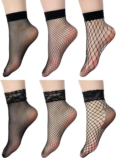 Geyoga6 #Geyoga #6Pairs #6 #PairsWomen #Pairs #WomenFishnet #Women #FishnetSocks #Fishnet #SocksBlack #Socks #BlackLace #Black #LaceDress #Lace #DressShort #Dress #ShortAnkle #Short #AnkleSocks #Ankle #SocksHollow #Socks #Hollowout #Hollow #outElastic #out #ElasticMesh #Elastic #MeshSocks #Mesh #Socksfor #Socks #forCosplay #for #CosplaySummer #Cosplay #SummerWear #Summer #Wear Net Socks Outfit, Black Lace Dress Short, Fishnet Ankle Socks, Lace Dress Black Short, Net Socks, Bobby Socks, Fishnet Socks, Mesh Socks, Sock Outfits