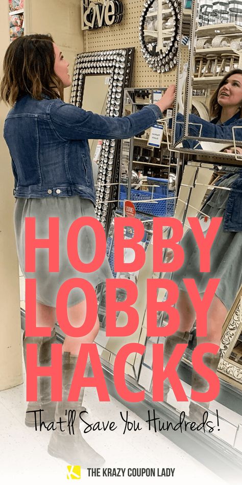 Hobby Lobby Mirrors, Hobby Lobby Hacks, Hobby Lobby Coupon, Hobby Lobby Sales, Hobby Lobby Diy, Hobby Lobby Wall Art, Hobby Lobby Crafts, Diy Farmhouse Ideas, Hobby Lobby Decor