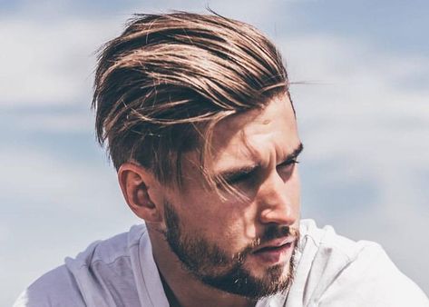 35 Best Side Swept Hairstyles For Men in 2023 Side Swept Hairstyles Men, Mens Ponytail, 2023 Haircuts, Mid Haircuts, Swept Hairstyles, Side Swept Hair, Fade Undercut, Mens Haircuts Medium, Hipster Haircut